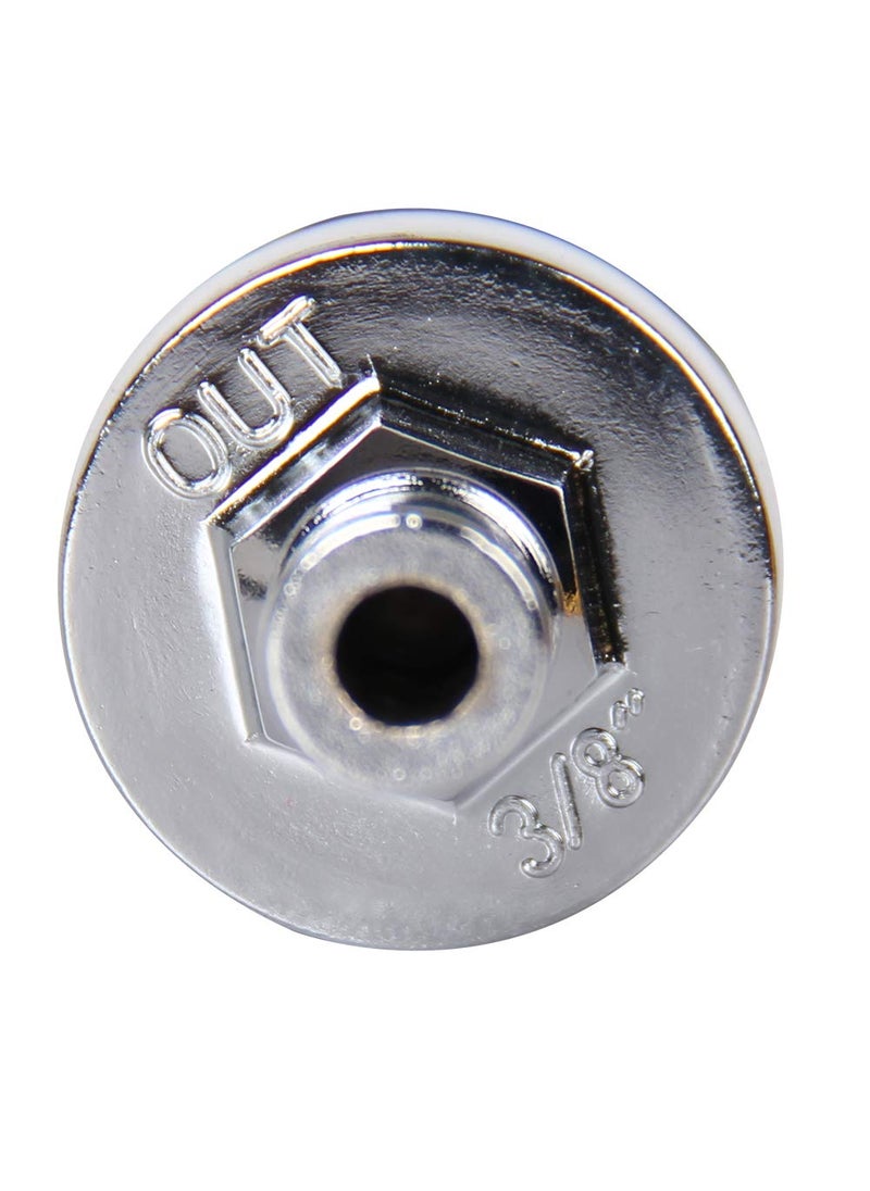 CarBole Universal Fuel Pump Filter, CarBole 9748 Universal 3/8" Inlet/Outlet Fuel Filter Clear View - Glass  - Image 4