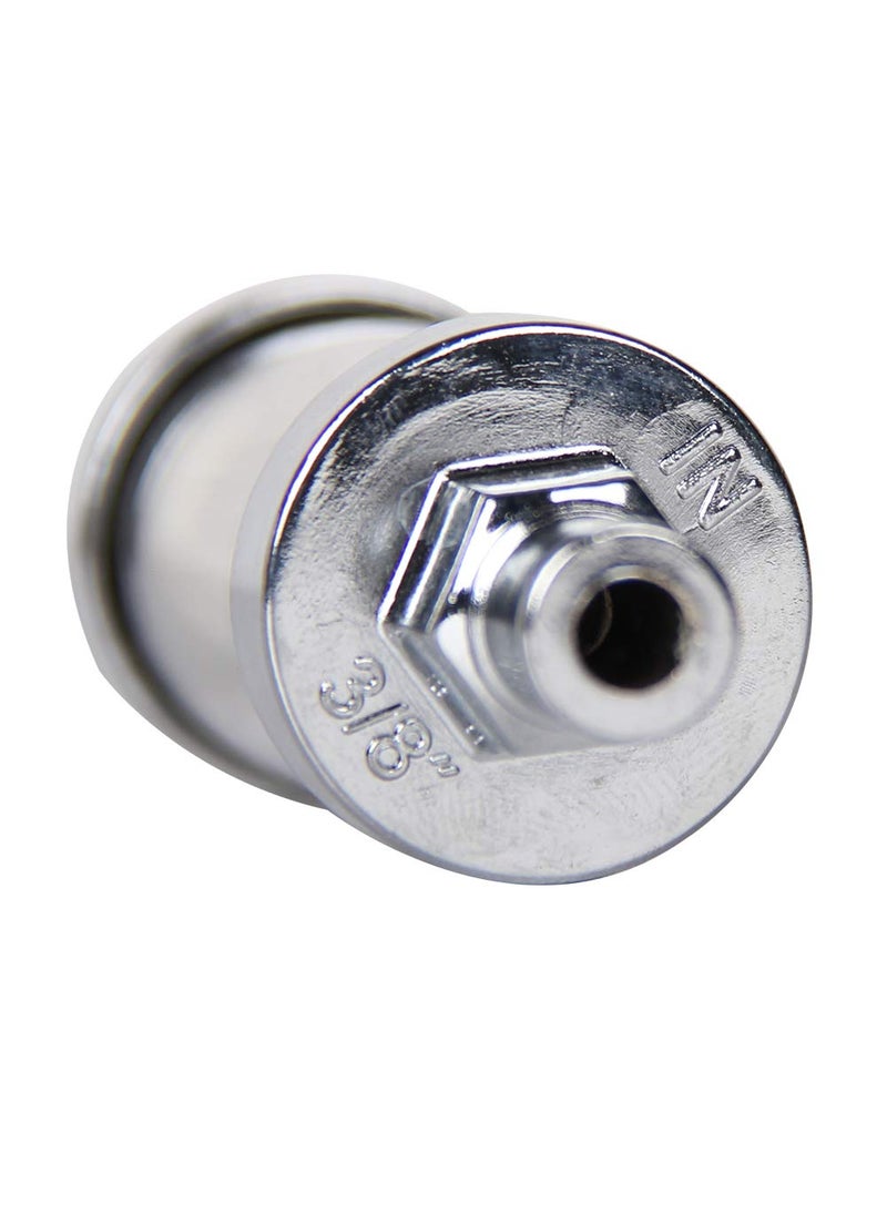 CarBole Universal Fuel Pump Filter, CarBole 9748 Universal 3/8" Inlet/Outlet Fuel Filter Clear View - Glass  - Image 5