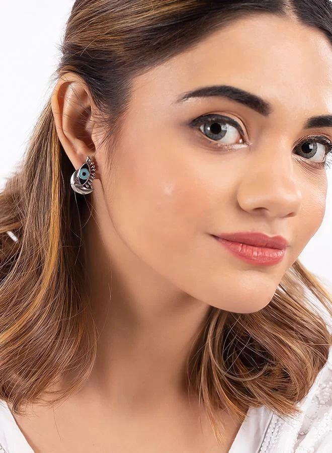 VOYLLA Evil Eyes Eye Motif Earrings
