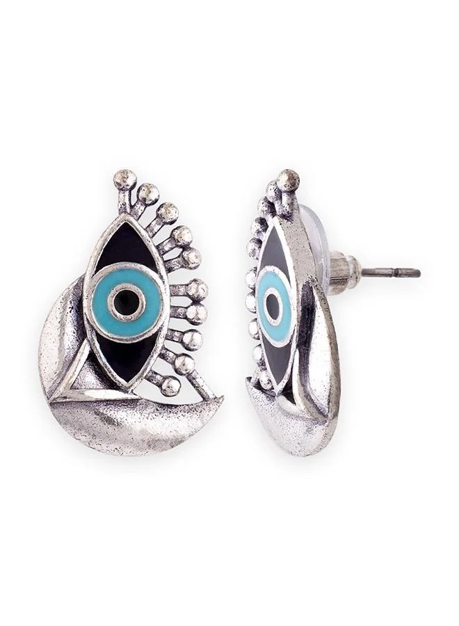 VOYLLA Evil Eyes Eye Motif Earrings
