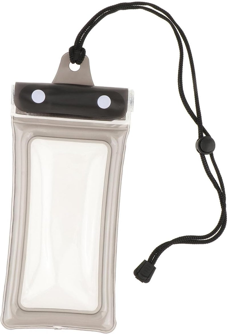 Waterproof Phone Pouch, Dry Bag, Touch Screen Phone Holder with Lanyard, Waterproof Phone Case for Pool Snorkeling Beach, Black - Image 1