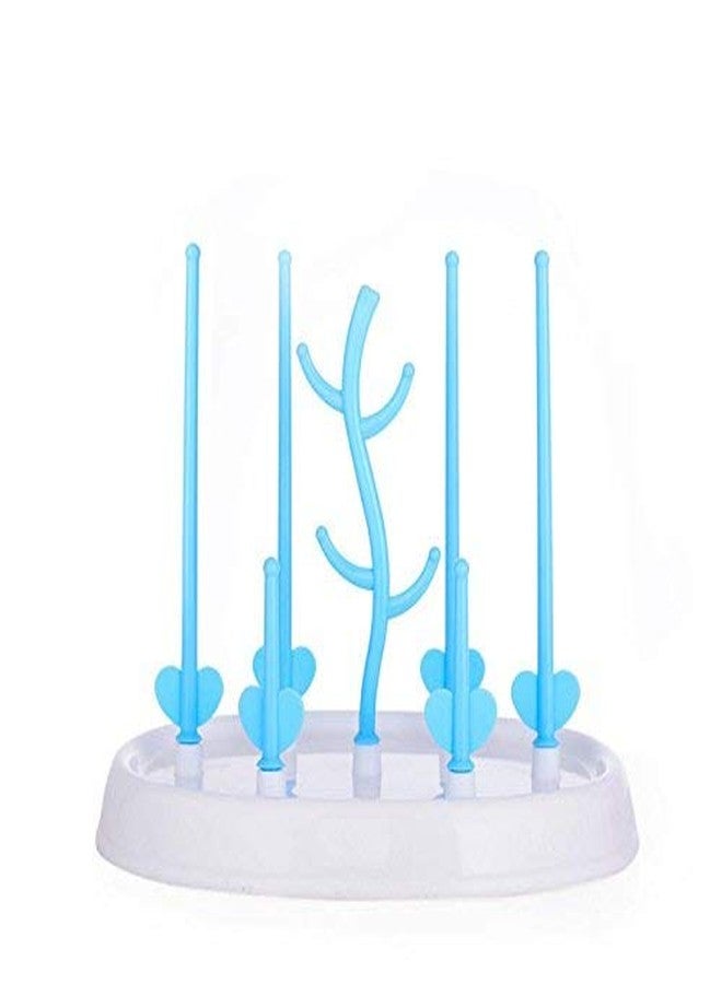 Mummamia Baby Bottle Drying Rack Plastic Demountable Dustproof Branch For Baby Bottle Nipple Straw,Multicolor - Image 2