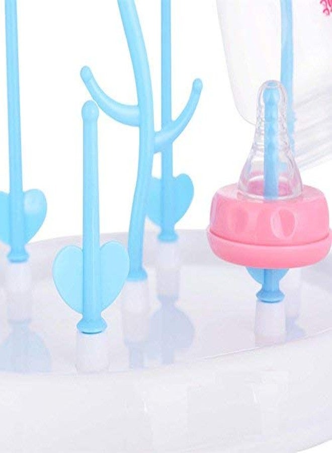 Mummamia Baby Bottle Drying Rack Plastic Demountable Dustproof Branch For Baby Bottle Nipple Straw,Multicolor - Image 4