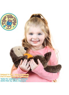 VIAHART أوين ثعلب البحر؛ حيوان محشو من القطيفة مقاس 13 بوصة؛ من إنتاج شركة Tiger Tale Toys  - Image 4