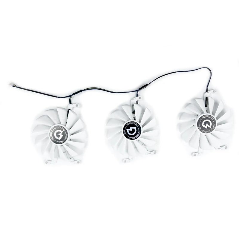 Laptop Parts 3pcs DIY 85mm 4pin Cooling Fan RTX3060 3060TI GPU Fan for maxsun for GeForce RTX 3060 iCraft Video Card Fans - Image 1