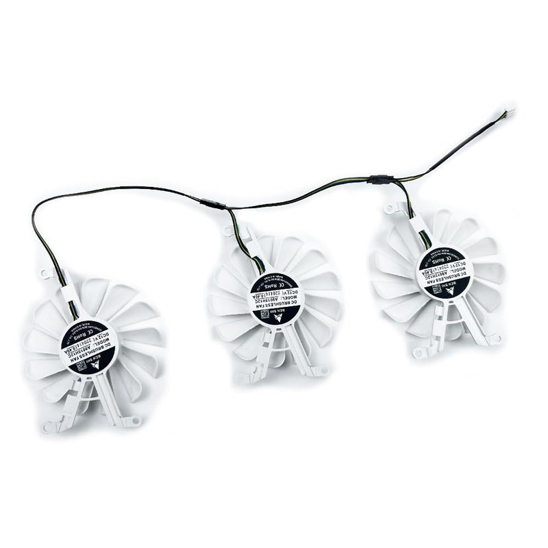 Laptop Parts 3pcs DIY 85mm 4pin Cooling Fan RTX3060 3060TI GPU Fan for maxsun for GeForce RTX 3060 iCraft Video Card Fans - Image 5