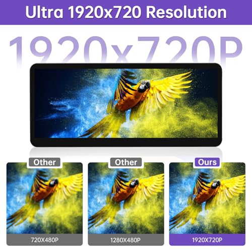 NINETOM 2026 Upgraded 12.3" Ultra-Narrow Touchscreen Wireless CarPlay Android Auto Receiver Compatible with Mercedes-Benz C-Class W204 (2008–2010), for NTG 4.0 System - Image 5
