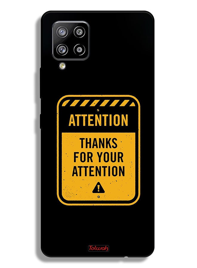 Tolwak Samsung Galaxy A42 5G Protective Case Cover Thanks For Attention - Image 1