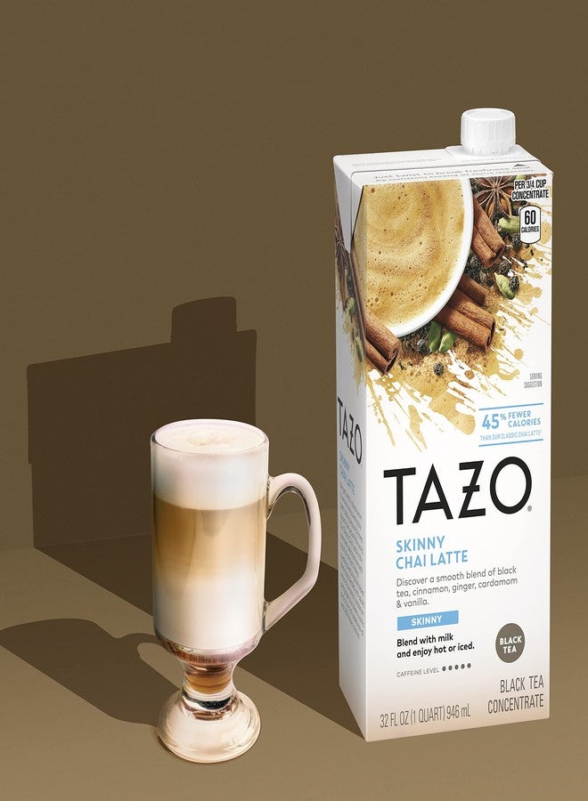Tazo Skinny Chai latte Concentrate, 32 oz - Image 2