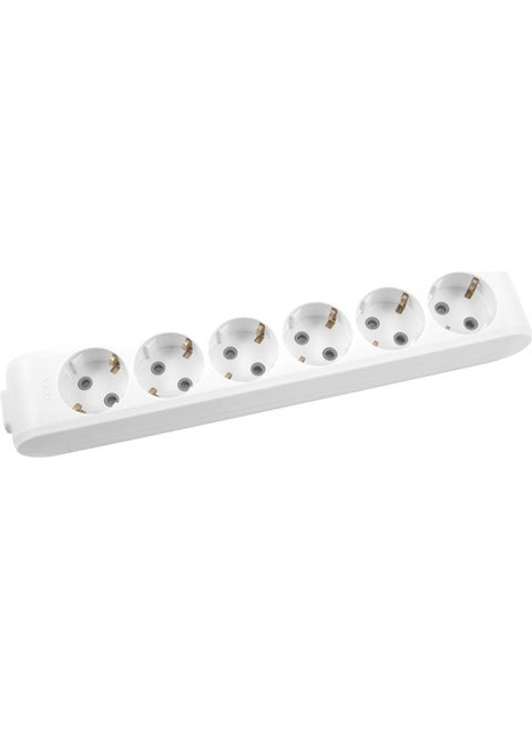ML-90113600 Multi-Let 6-Plus Socket Child-Proof Grounded Terminal Group Socket