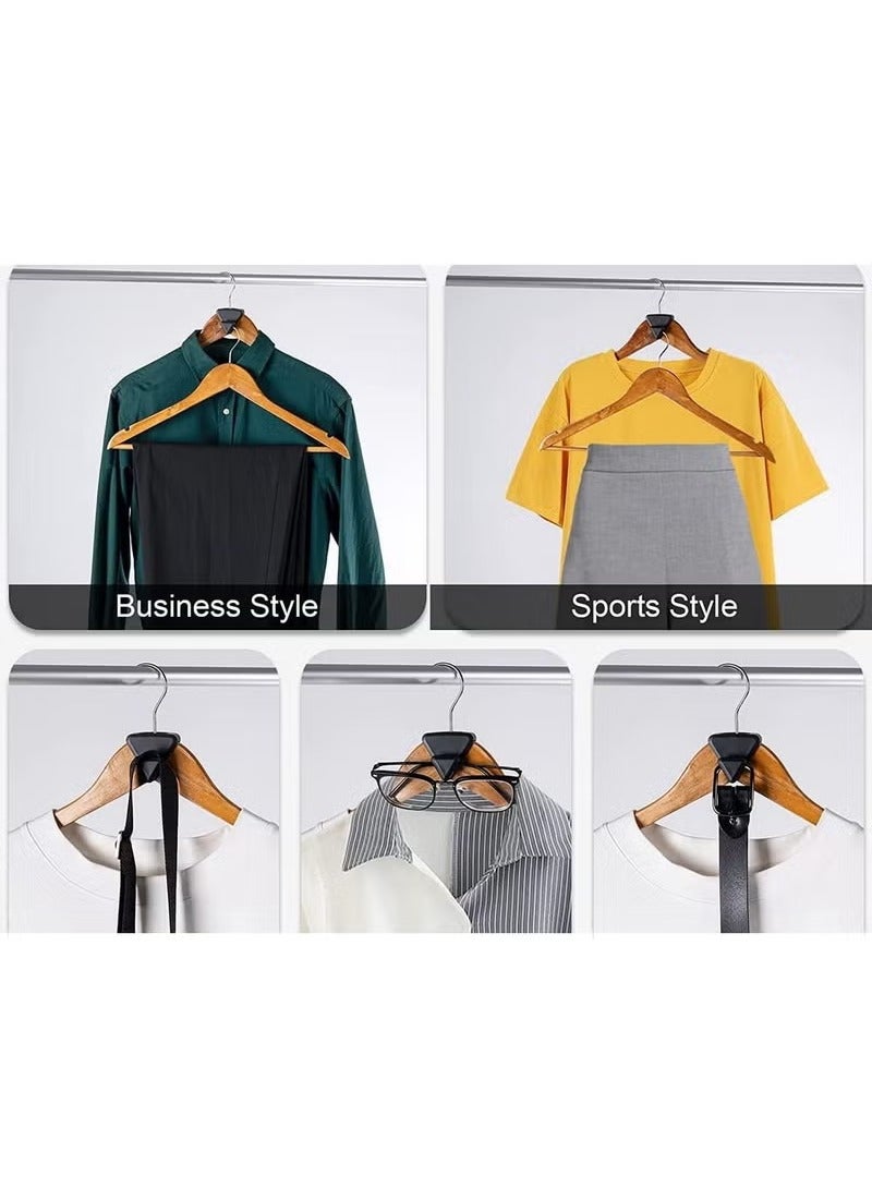 YANCI 18PCS Clothes Hanger Connector Hooks Hanger Hooks for Shirts Pants Jackets Heavy Coats Accessories Organizer Closet  - Image 4
