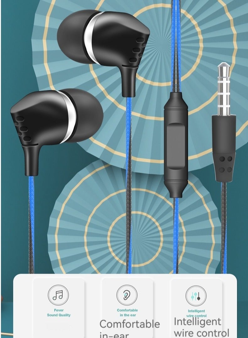 سماعات رأس داخل الأذن مزودة بخاصية إلغاء الضوضاء وسماعات موسيقى يمكن التحكم بها سلكيًا (أسود) - Image 5