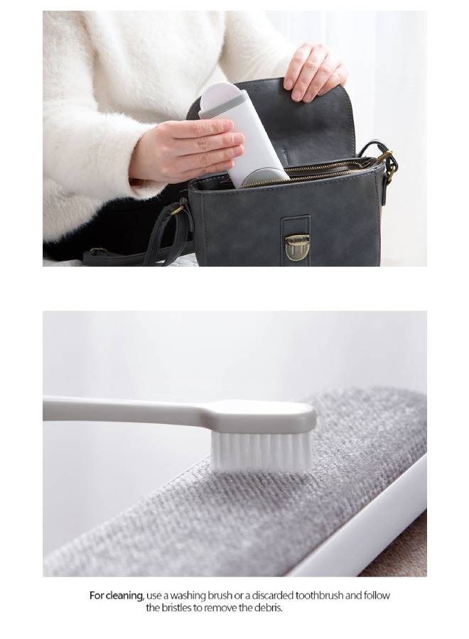 fashionhome Magic Lint Remover Clothes Small Lint Roller Reusable Hair Cleaning Static Dust Brush Household Use - Image 5