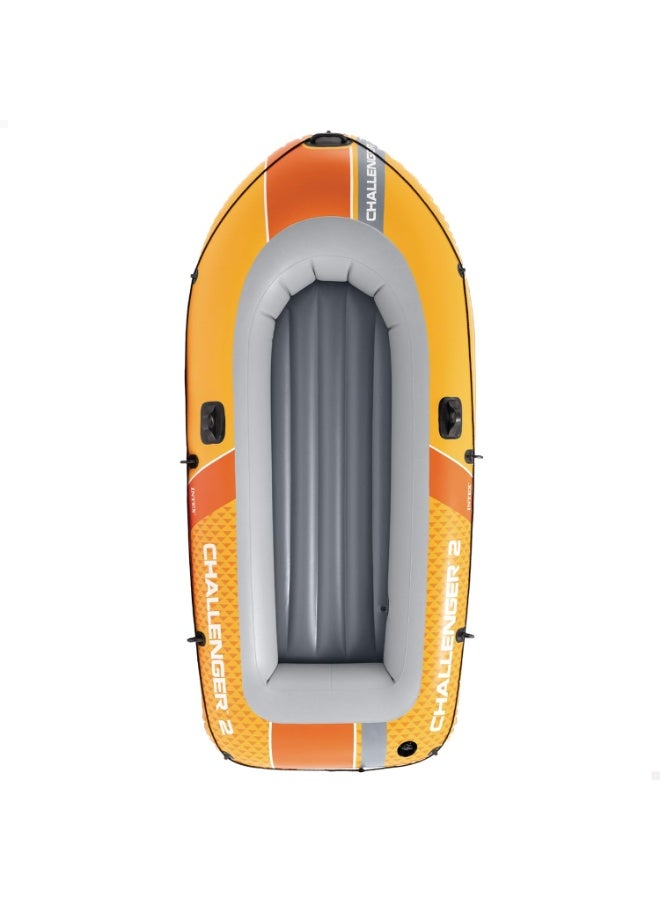 انتكس Intex CHALLENGER™ 2 طقم قارب قابل للنفخ، زورق لشخصين مع مجاديف - Image 4