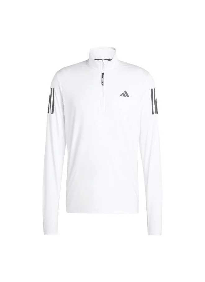 اديداس adidas own the run half-zip men track top