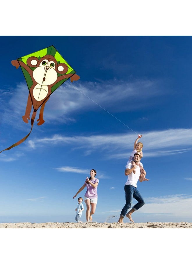 Hengda Kite Kids Children Cartoon Monkey Kites With Flying Line  - Image 5