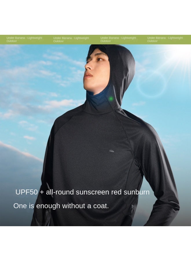 Cool Heat-resistant】new Lightweight Breathable Sun Protection T-shirt For Men, Outdoor Sports Moisture-wicking Quick-dry T-shirt - Image 4