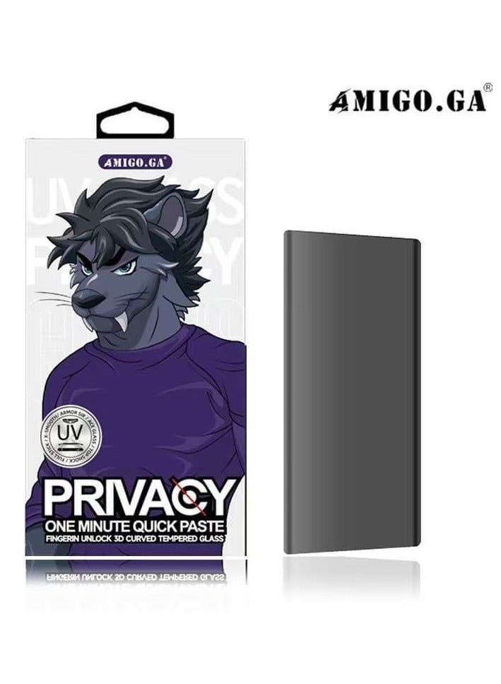 AMIGO.GA UV Privacy Curved Screen Protector for Samsung Galaxy Note20 Ultra - Image 1