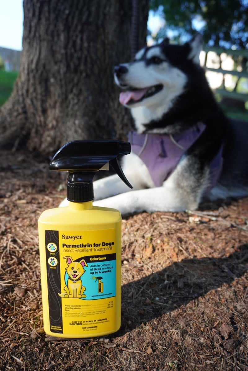 Sawyer Products SP624 Permethrin, Permethrin for Dogs Insect Repellent Treatment - Image 2