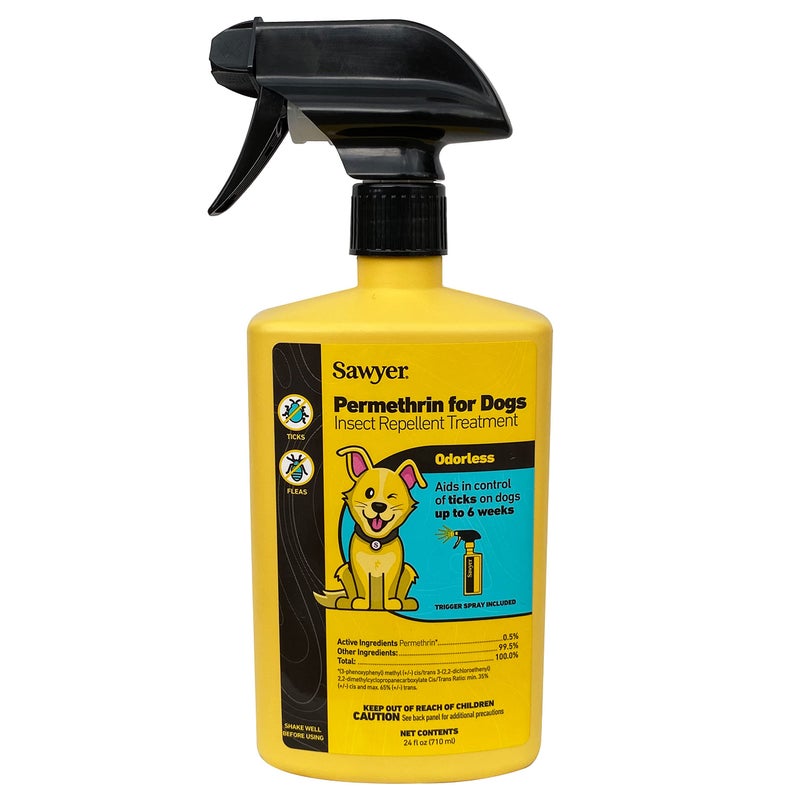 Sawyer Products SP624 Permethrin, Permethrin for Dogs Insect Repellent Treatment - Image 1