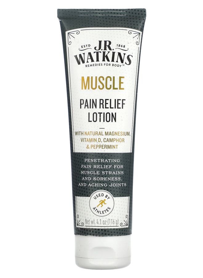 JR - Muscle Pain Relief Lotion  4.1 oz (116 g) - Image 1