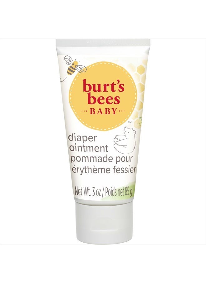 Burts Bees - Baby 100% Natural Origin Diaper Rash Ointment - 3 Ounces Tube - Image 1