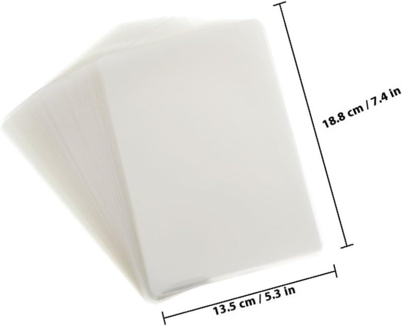 Thermal Laminating Pouches 7 Inch 135X188Mm 8 Mil Thickness Waterproof Laminating Film Sheets for Photo and Document Protection, 100pcs - Image 2