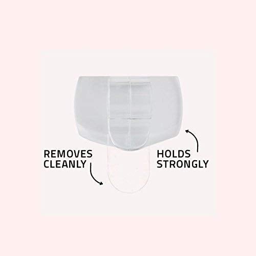 Command 3M Command 17017CLR Cord Clips White 4 Clips and 5 Strips Pack of 5  - Image 5