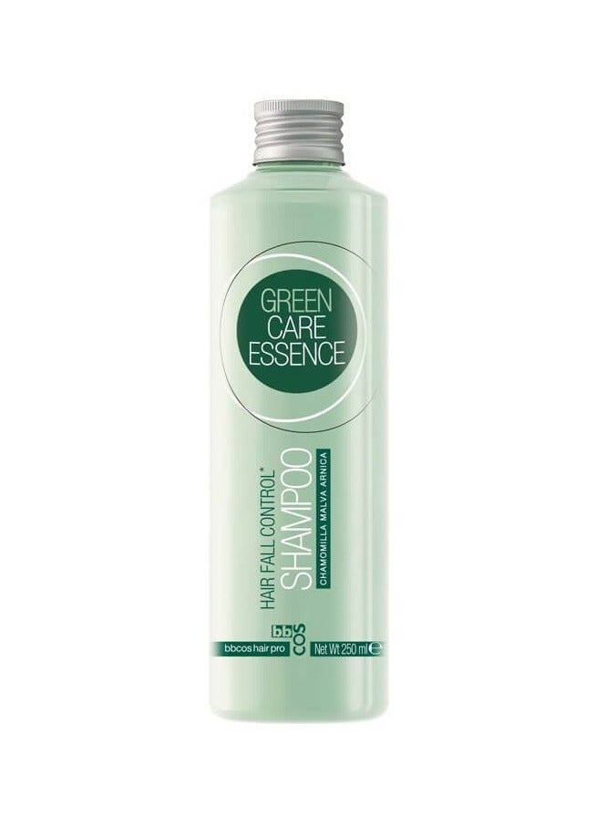 BBCOS - Green Care Essence Hair Fall Control Shampoo with Chamomile, Malva, and Arnica, 250ml