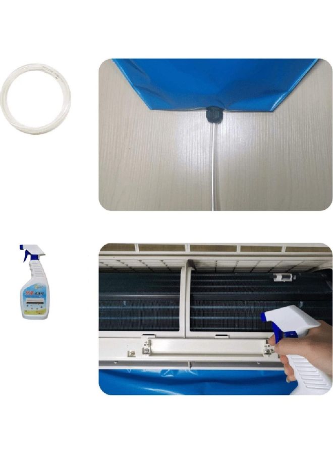 XiuWoo Air Conditioner Cleaning Cover Blue - Image 5