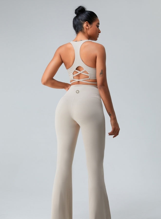 KAWN.YOGA Womens X Back Sports Bra - Image 2