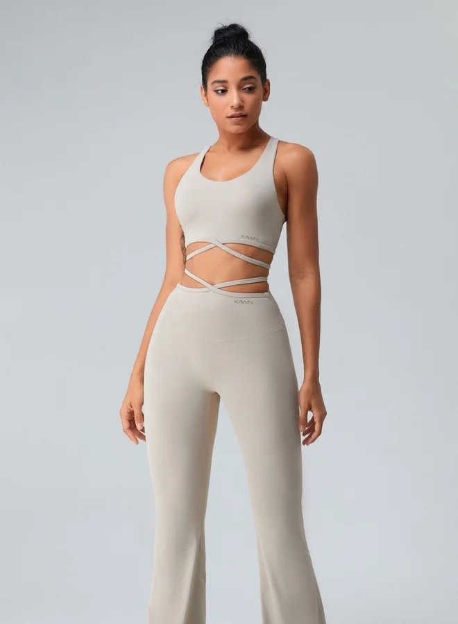 KAWN.YOGA Womens X Back Sports Bra