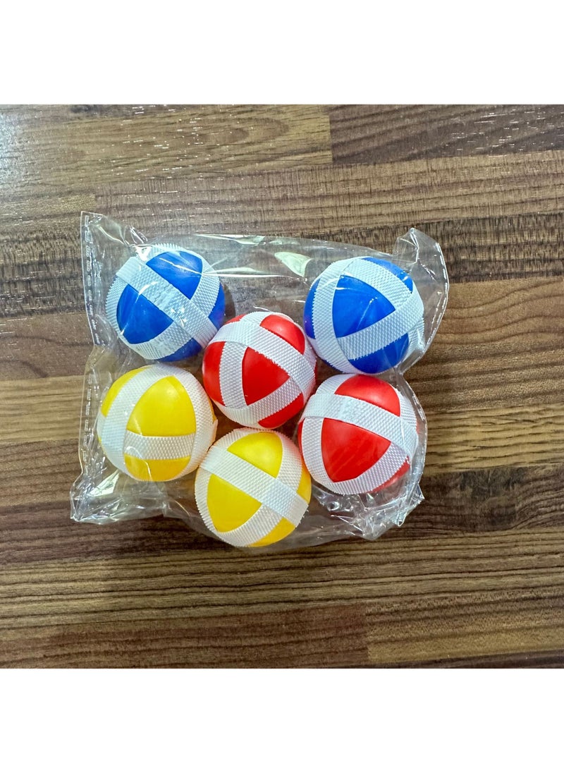 Dinosaur Adventure Race Track Toy Set Sticky ball supplementary package [6 balls/package]] 