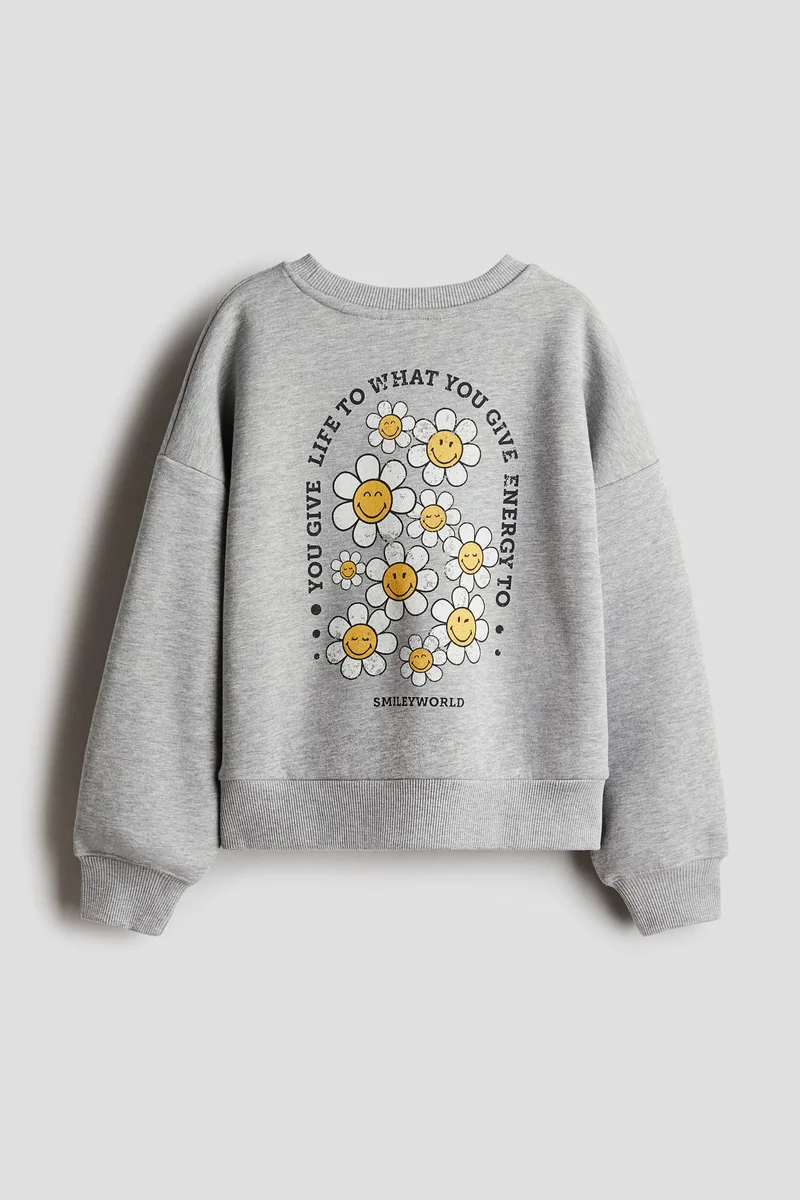 H&M Print-motif sweatshirt