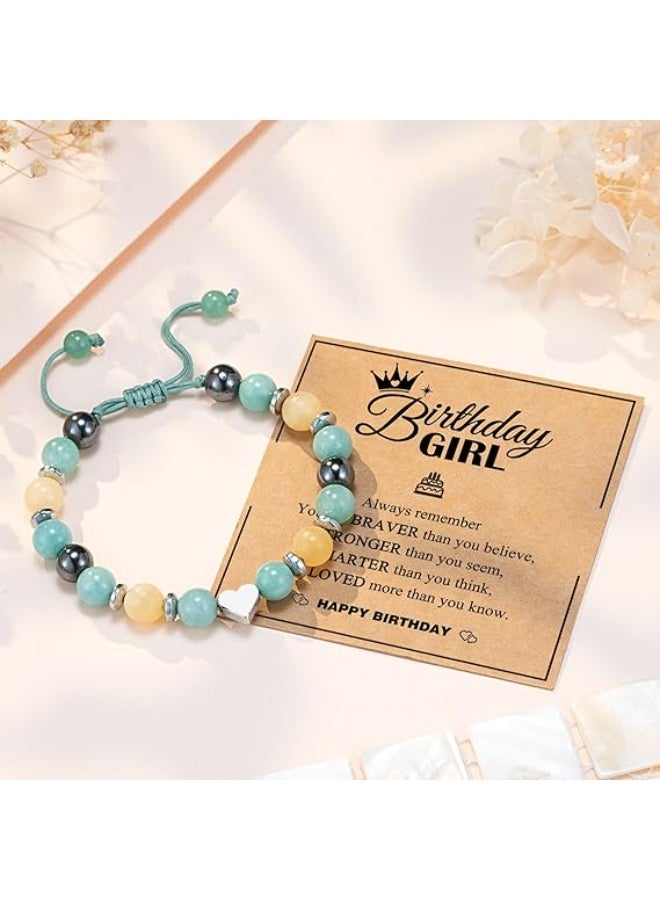 To My Daughter/Granddaughter/Niece Bracelet, Birthday Back to School Graduation Christmas Gifts for Girls - Image 4
