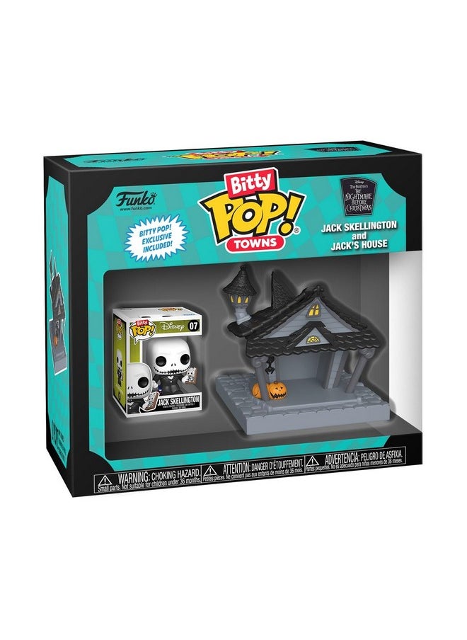 Funko Funko Pop! Bitty Town: The Nightmare Before Christmas- Jack and Jack's House  - Image 1