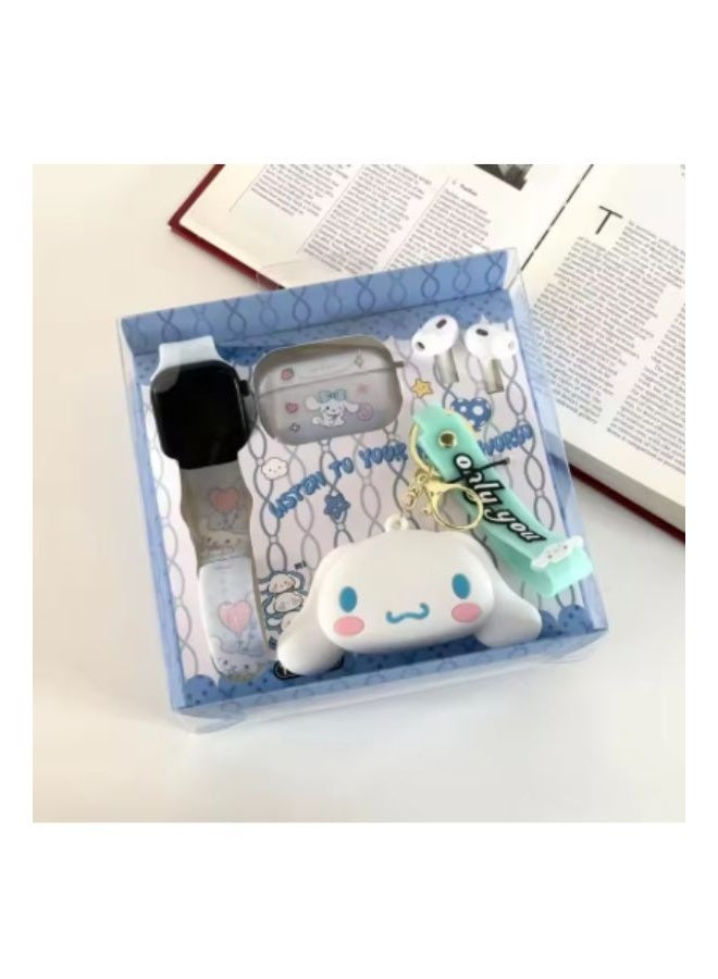 Sanrio Cinnamoroll Smart Watch, Airpods, and Keychain - Image 2