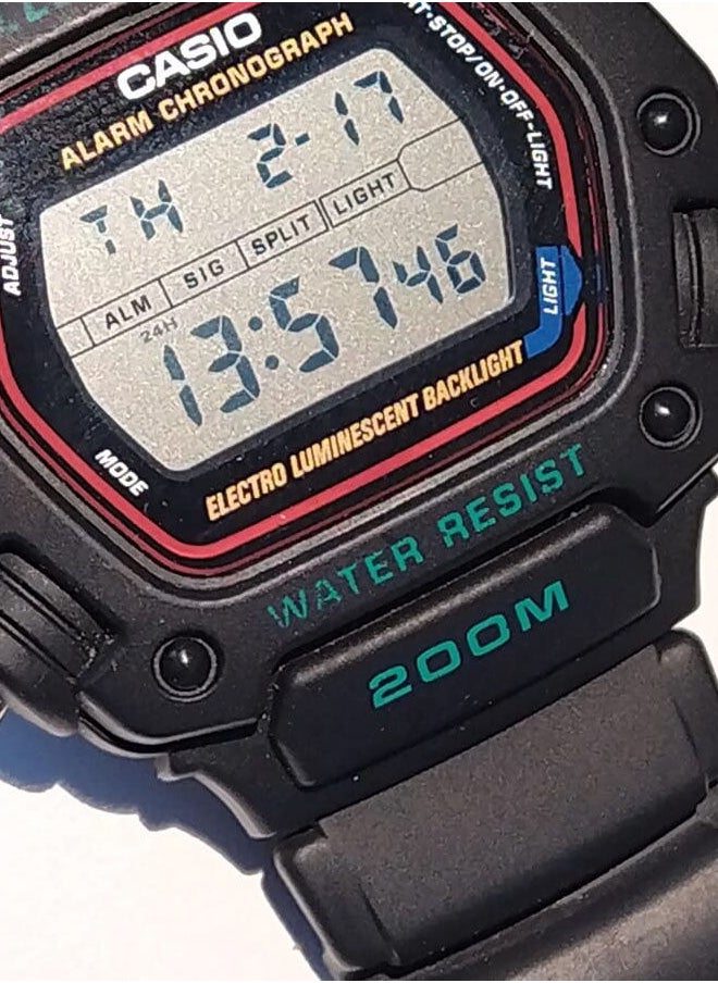 CASIO - Resin Digital Wrist Watch DW-290-1VS - Image 1