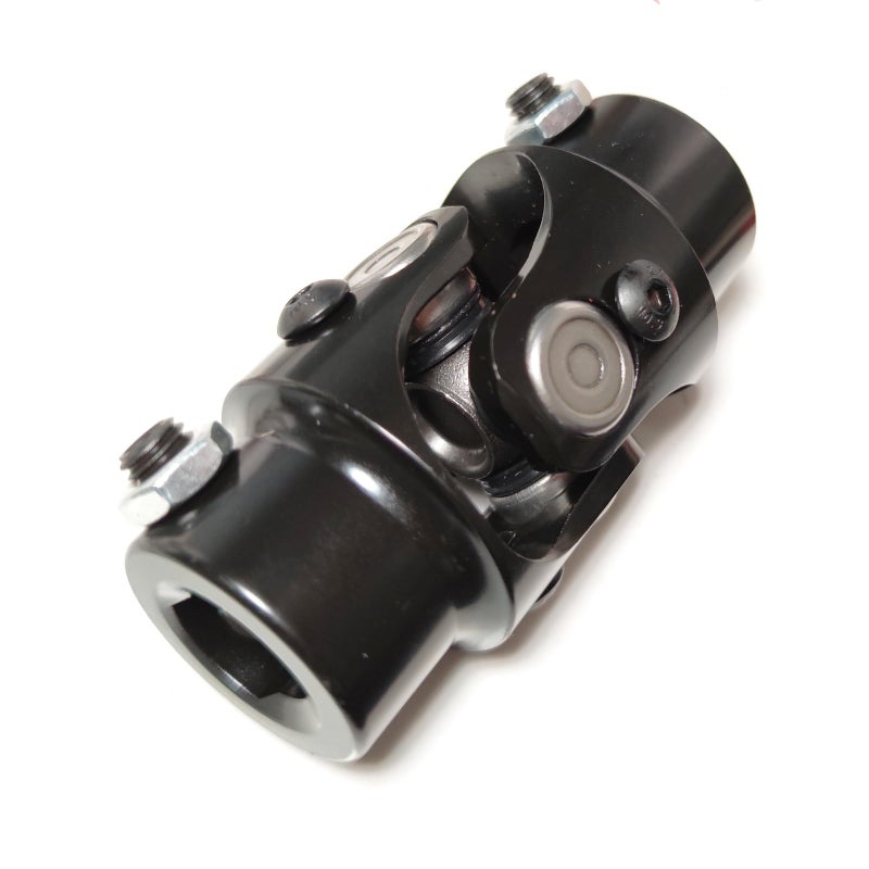 34 DD x 34 DD U Joint for Steering Shaft Black Universal Single 34 inch Double D UJoint with Max Angle 35 Degree 314 Length