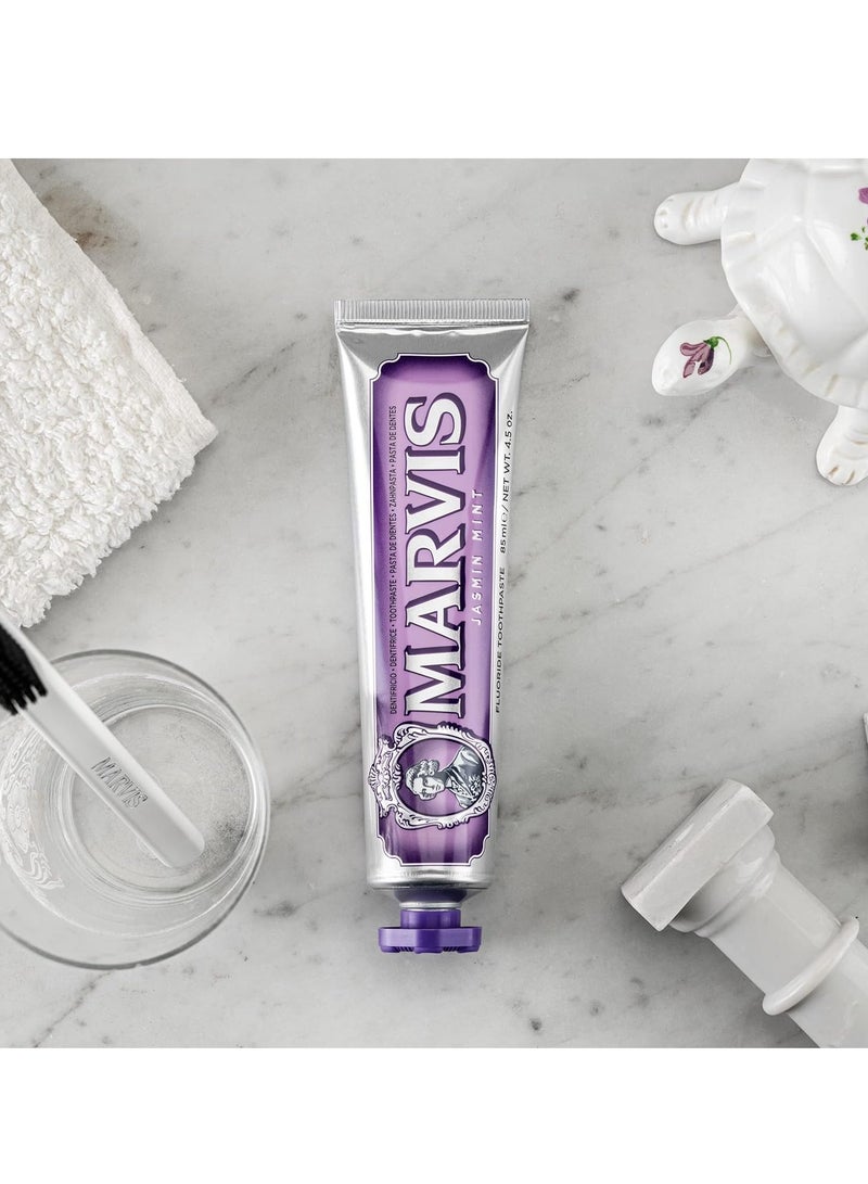 Marvis Jasmin Mint Toothpaste 85ml - A Choice of Brightness and Fragrance Exclusively for Women - Image 2
