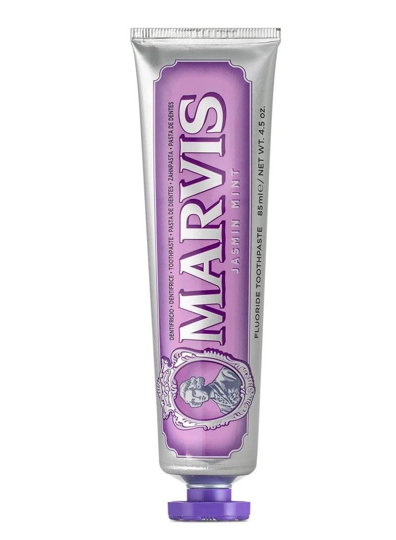 Marvis Jasmin Mint Toothpaste 85ml - A Choice of Brightness and Fragrance Exclusively for Women - Image 4