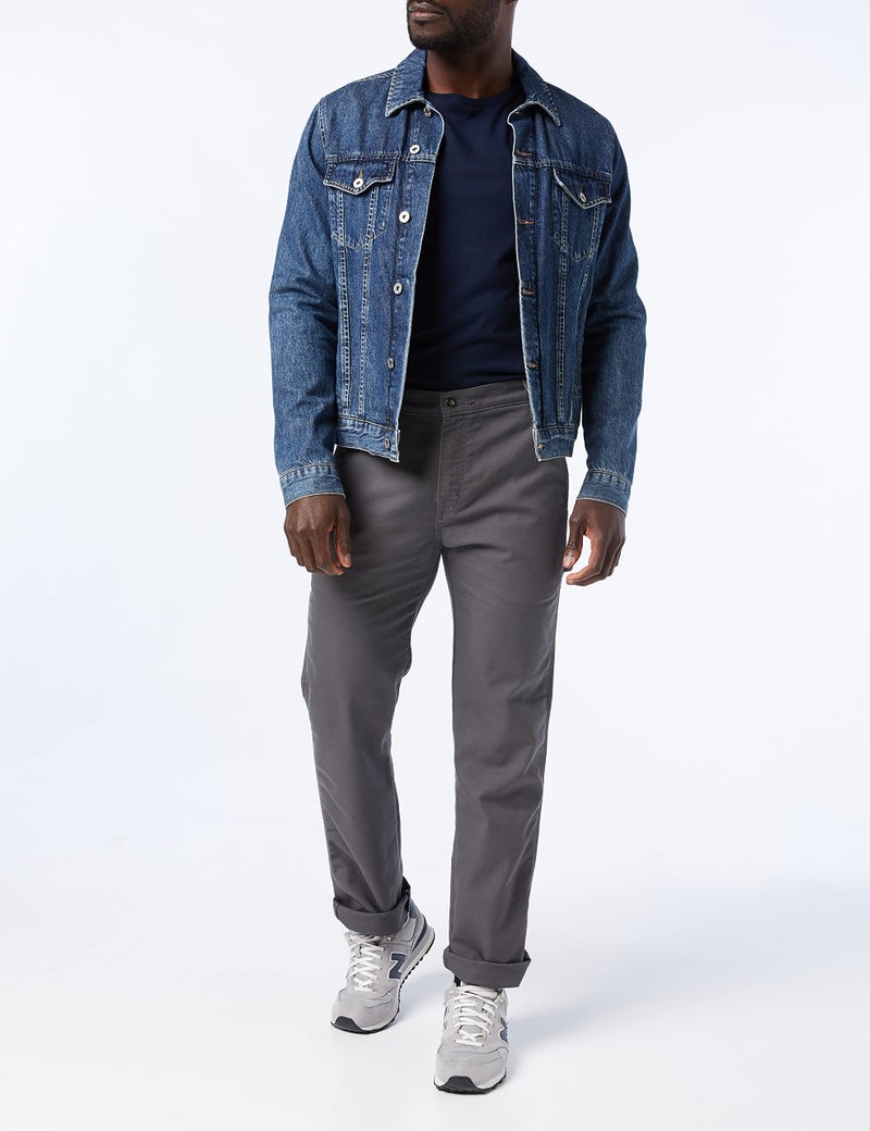 Dickies Mens Tough Max Duck Carpenter Pant, Stonewashed Slate, 34 32 - Image 2