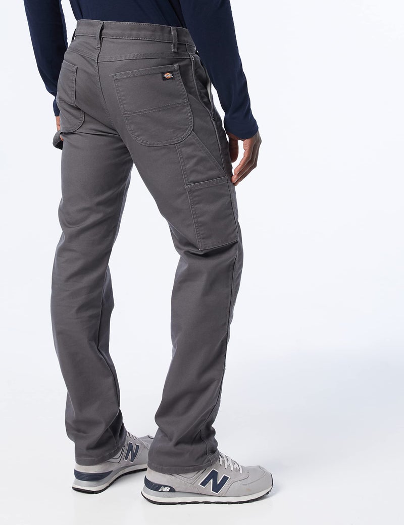 Dickies Mens Tough Max Duck Carpenter Pant, Stonewashed Slate, 34 32 - Image 3