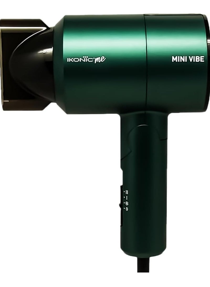 IKONIC - ME Mini Vibe Hair Dryer Emerald - Image 1