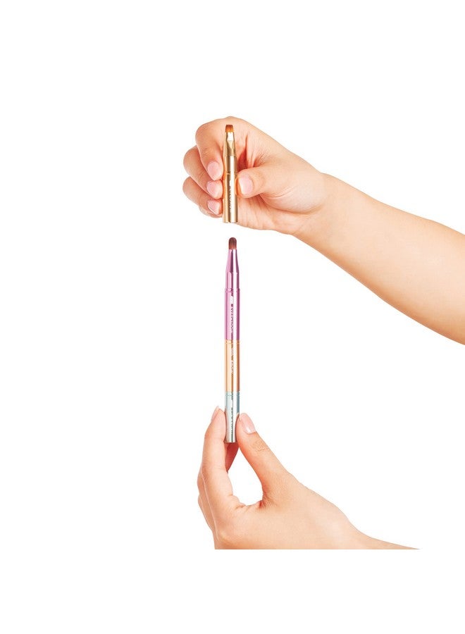 Plum Beauty 4In1 Stackable Travel Makeup Brush Set Multi - Image 3