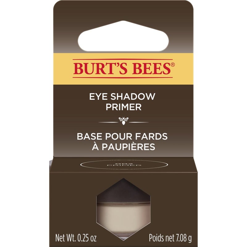 Burt's Bees Eye Shadow Primer, Neutral Ultra Sheer/Translucent Beige Color, Extends Wear For Powder Eye Shadow, For All Skin Tones - 0.25 Ounce - Image 1