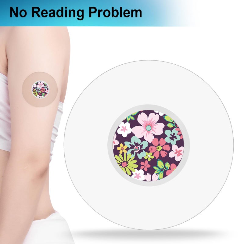 Kuruyo Libre 3 Plus Sensor Covers & Stickers Freestyle Waterproof Adhesive Patches Hypoallergenic and Latex-Free Over Patch Clear Tape Strong Adhesion Long-Lasting 40 Pack - Image 2