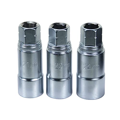 UTMALL 18PCS Steering Hub Suspension Shock Absorber Strut Nut Removal Tool Socket Kit - Image 5