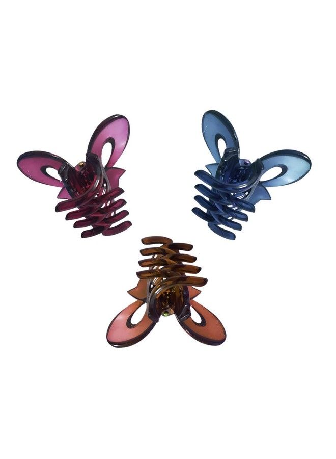 Nat Generic Hair Clips For Women And Girls (Pack Of 3) - Image 2