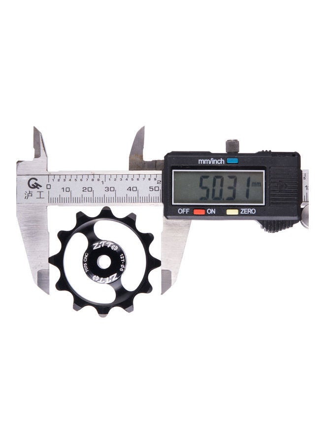 Generic ZTTO 12T Bicycle Rear Derailleur MTB Road Bike Ceramic Bearing Pulley Jockey Wheel Guide 4mm 5mm 6mm Roller Idler Bicycle Parts 5*5*5cm - Image 4